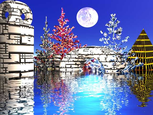 Bryce 3D Graphics Art Image