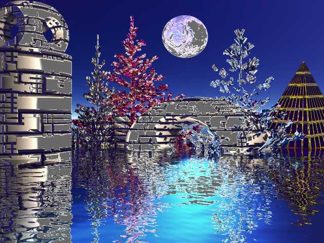 Bryce 3D Graphics Art Image