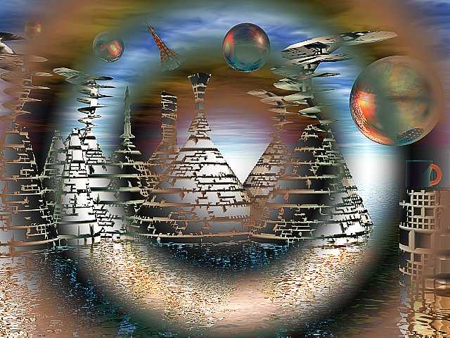 Bryce 3D Graphics Art Image