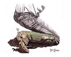 Original Oil, Pastel, Pencil, Watercolor, Western Cowboy Art Paintings and Western Cowboy Sterling Silver and Gold Jewelry by Edna Harper