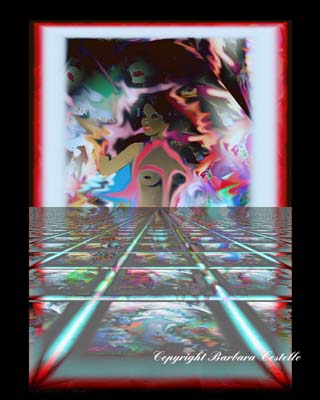 abstract art gallery image