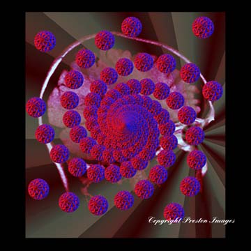 abstract art gallery image